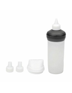 Kit de création de gâteaux Quttin 10 x 7 cm Pâtisserie Buses interchangeables 5 Pièces (12 Unités) 2