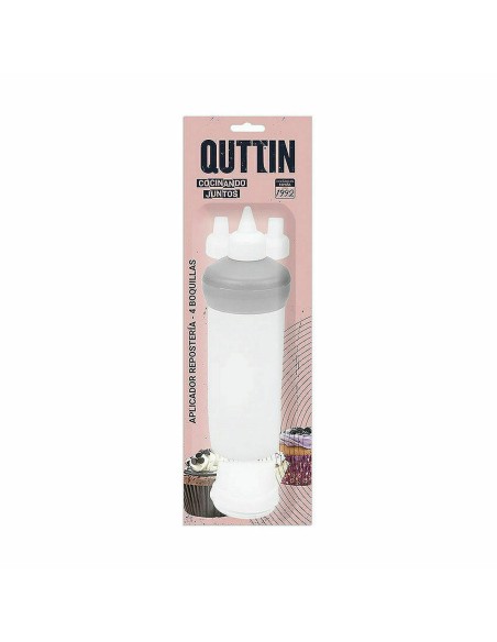 Kit de création de gâteaux Quttin 10 x 7 cm Pâtisserie Buses interchangeables 5 Pièces (12 Unités)