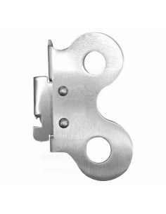 Ouvre-boîte Acier Argenté 7,3 x 4,6 cm 1,5 mm (12 Unités) 2