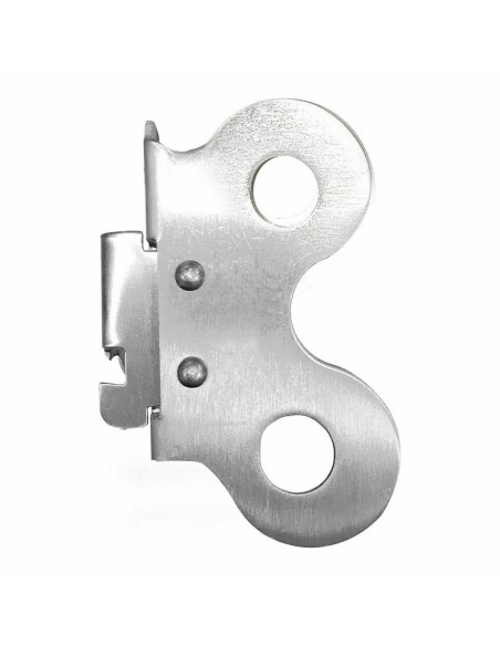 Ouvre-boîte Acier Argenté 7,3 x 4,6 cm 1,5 mm (12 Unités)
