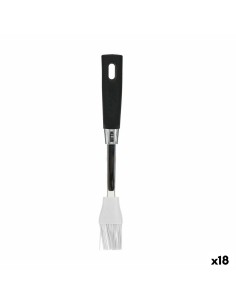 Pinceau en Silicone Quttin Foodie Noir 28 x 4 cm 2 mm (18 Unités)