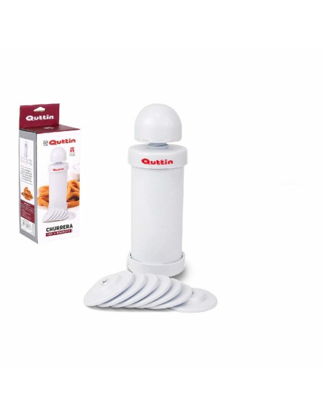 Machine à Churros Quttin 104920 7,3 x 7,3 x 21,5 cm (12 Unités)