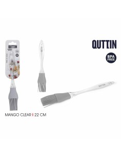 Brosse de cuisine Quttin Clear Silicone 24 x 4 x 0,5 cm 2