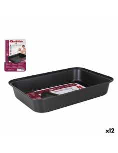 Moule Quttin 52287 Acier de carbone Rectangulaire 34 x 24 cm (12 Unités)
