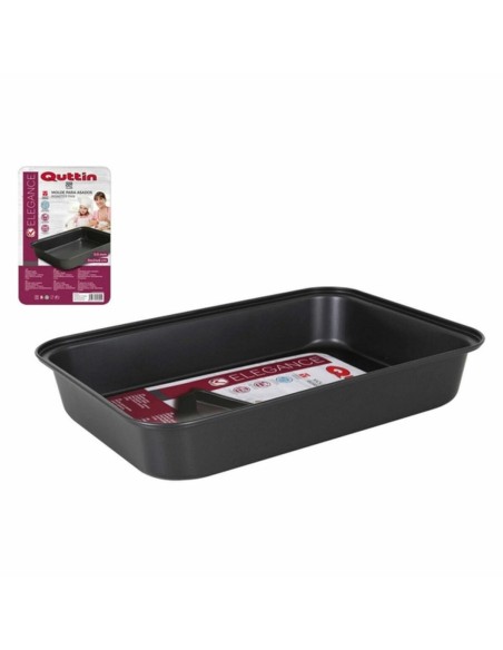 Moule Quttin 52287 Acier de carbone Rectangulaire 34 x 24 cm (12 Unités)