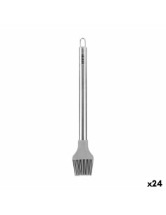 Brosse de cuisine Quttin Silicone Acier inoxydable Acier (24 Unités)