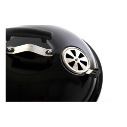 Barbecue à Charbon avec Couvercle et Roulettes DKD Home Decor Noir Métal Plastique Rectangulaire 52,4 x 59 x 91,6 cm 2