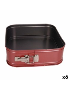 Moule amovible Quttin 24 x 24 x 7 cm Carré (6 Unités)
