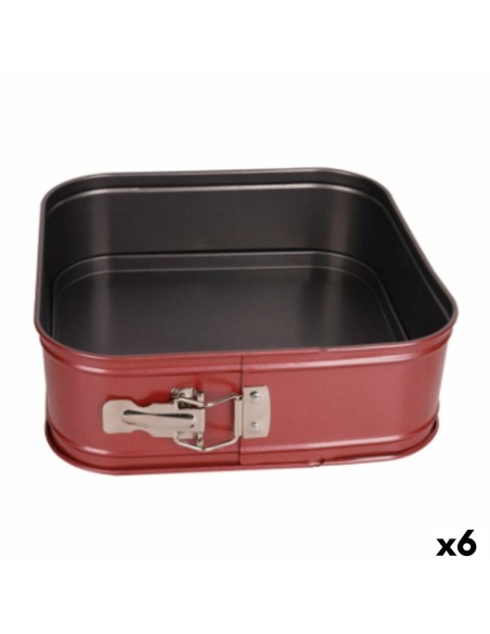 Moule amovible Quttin 24 x 24 x 7 cm Carré (6 Unités)