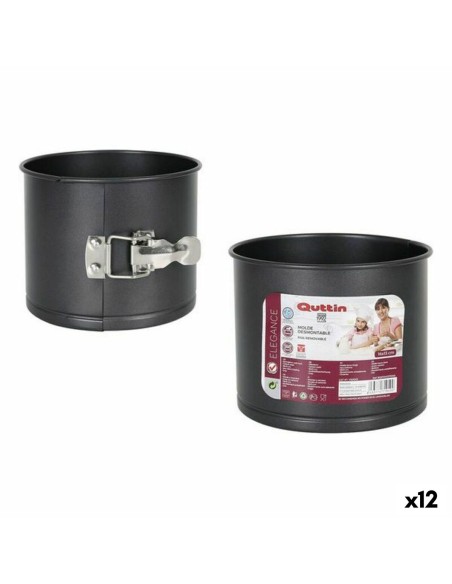 Moule amovible Quttin 104921 16 x 13 cm 0,5 mm (12 Unités) (Ø 16 cm)