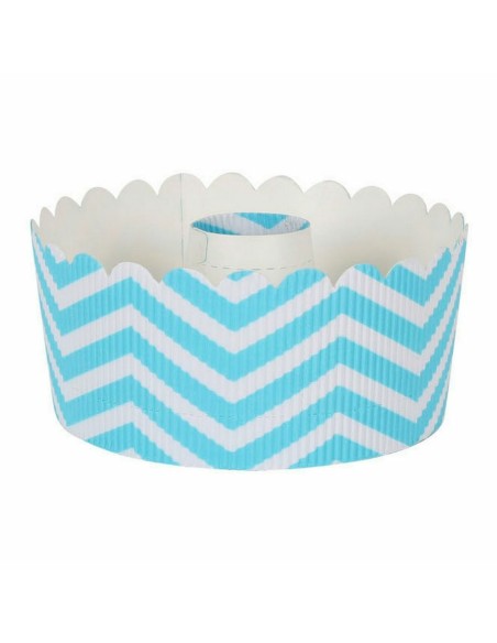 Moule pour four Quttin Bleu 12 x 6 cm 5 Pièces