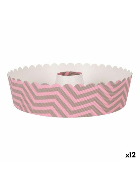 Moule pour four Quttin Rose 22 x 6 cm 3 Pièces