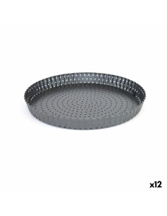 Moule à gâteaux Quttin 28 x 3 cm Perforé Démontable (12 Unités)