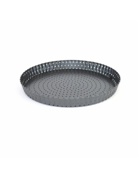 Moule à gâteaux Quttin 28 x 3 cm Perforé Démontable (12 Unités)