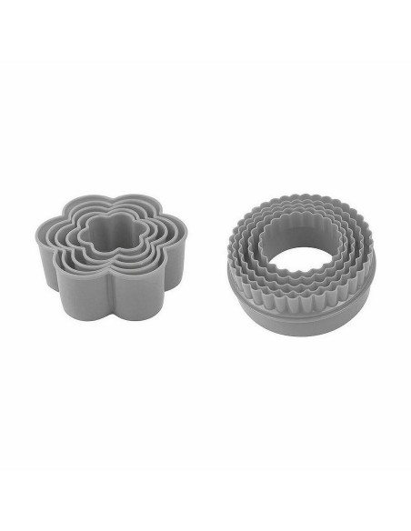 Moule à pâtisserie Quttin 9,5 x 9,5 x 3,5 cm 5 Pièces (36 Unités)