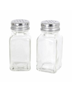 Set de salière et poivrière Anna 107462 2 Pièces 8,5 x 4,5 x 10 cm (24 Unités) 2
