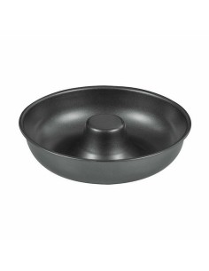 Moule pour four Quttin Donuts Acier au carbone Noir Ø 21 cm 21 x 5 cm (12 Unités) 2