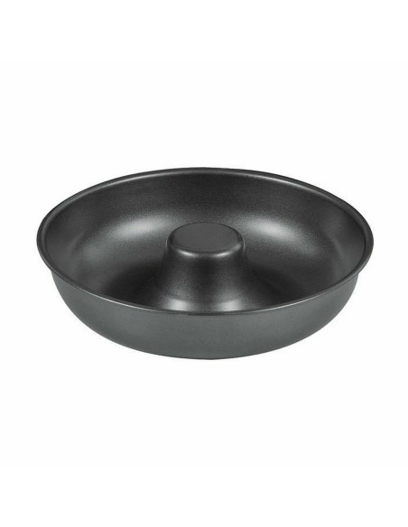 Moule pour four Quttin Donuts Acier au carbone Noir Ø 21 cm 21 x 5 cm (12 Unités)