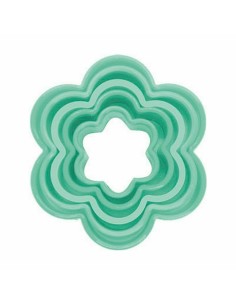 Ensemble de moules à pâtisserie Wooow Silicone 5 Pièces 9,5 cm (36 Unités) 2