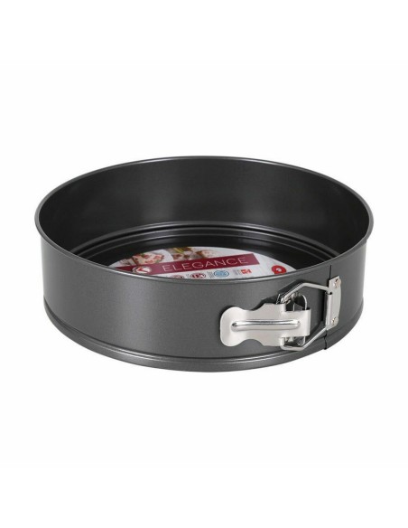Moule amovible Quttin Noir Acier de carbone 24 x 7 cm (12 Unités)