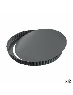 Moule amovible Quttin Noir Acier au carbone 32 x 2,8 cm (12 Unités)