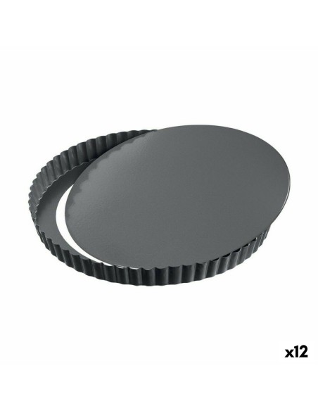 Moule amovible Quttin Noir Acier au carbone 32 x 2,8 cm (12 Unités)
