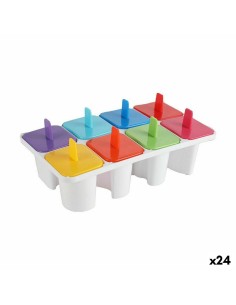 Moule pour Glaces Privilege Multicouleur 18,5 x 10,5 x 7 cm (24 Unités)