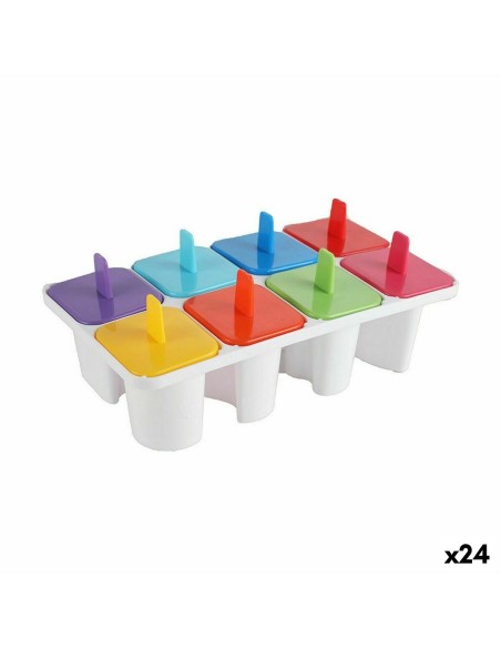 Moule pour Glaces Privilege Multicouleur 18,5 x 10,5 x 7 cm (24 Unités)