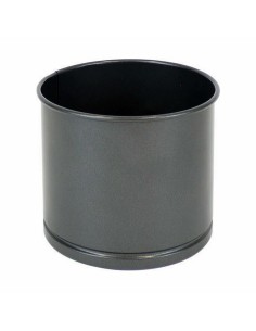 Moule amovible Quttin Acier au carbone Noir 12 x 10 cm (12 Unités) 2