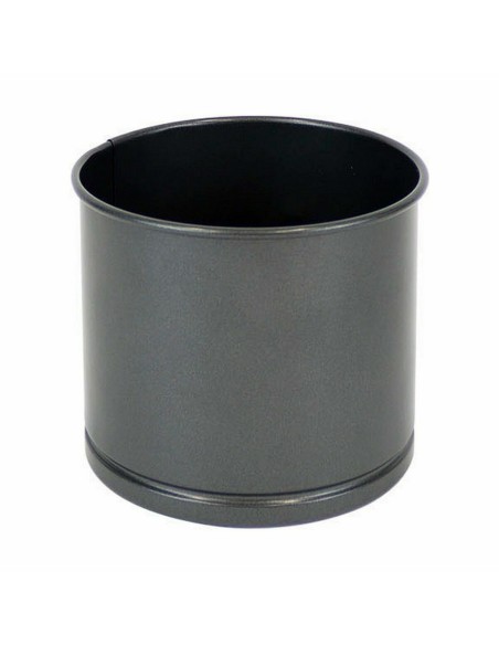 Moule amovible Quttin Acier au carbone Noir 12 x 10 cm (12 Unités)