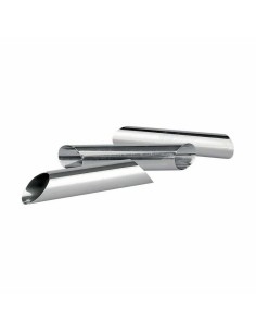 Ensemble de moules à pâtisserie Quttin Acier 3 Pièces 2,5 x 12,5 cm (36 Unités) 2