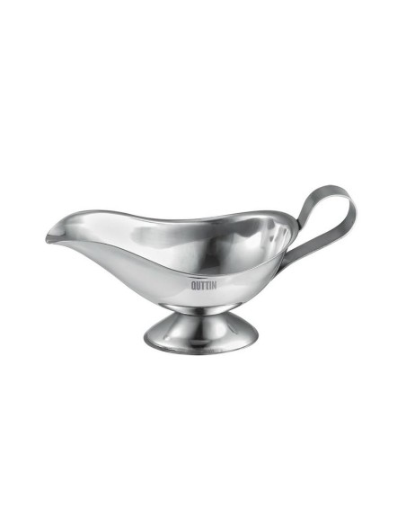 Saucière Quttin Bar 150 ml Argenté Acier (12 Unités)