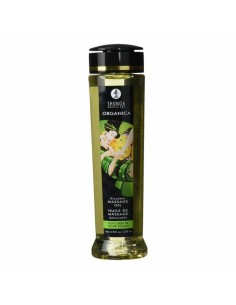 Huile de massage Bio Thé Vert Érotique Shunga Exotic (240 ml)