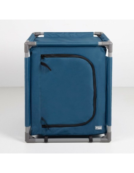 Armoire de camping Aktive Bleu Pliable 56 x 66 x 46 cm 2 Unités