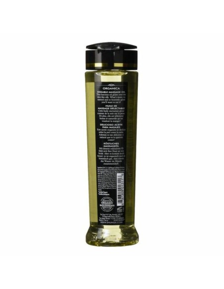 Huile de massage Bio Thé Vert Érotique Shunga Exotic (240 ml)