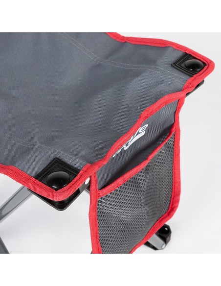 Tabouret Aktive Pliable Camping Gris 30 x 32 x 30 cm (4 Unités)