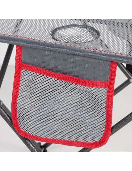 Table Piable Aktive Camping Gris 62 x 50 x 50 cm (2 Unités)