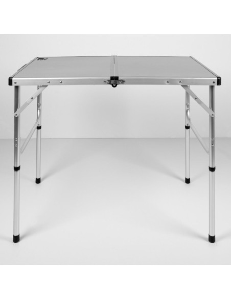 Table Piable Aktive Camping Gris 90 x 70 x 60 cm (2 Unités)