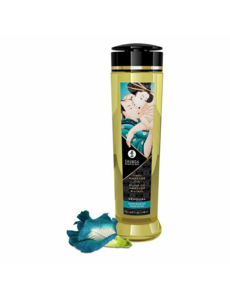 Huile de massage érotique Island Blossoms Shunga Sensual (240 ml)