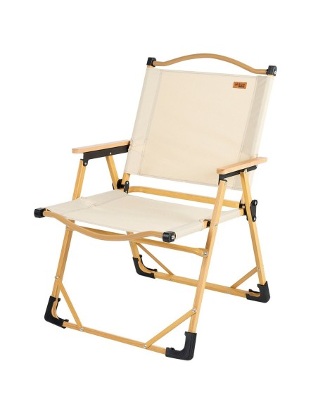 Chaise de camping pliante Aktive Sabana Terre 47 x 77 x 51 cm (2 Unités)