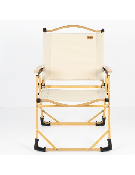 Chaise de camping pliante Aktive Sabana Terre 47 x 77 x 51 cm (2 Unités)