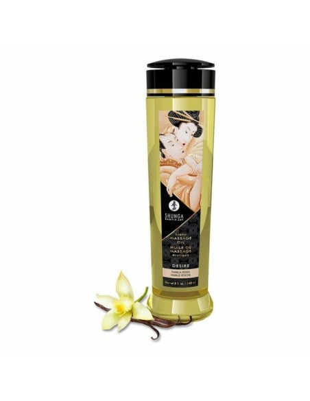 Huile de massage érotique Shunga Desire Vanille (240 ml)