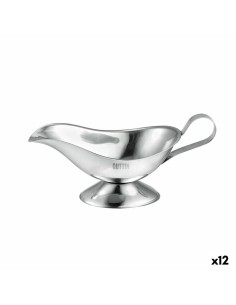 Saucière Quttin 240 ml Argenté Acier (12 Unités)