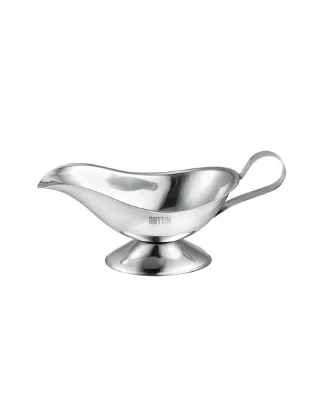 Saucière Quttin 240 ml Argenté Acier (12 Unités)