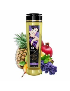 Huile de massage érotique Shunga Líbido Fruits exotiques (240 ml)