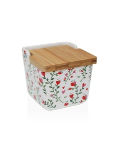 Salière avec couvercle Versa Lover Céramique 8,8 x 8,5 x 8,8 cm