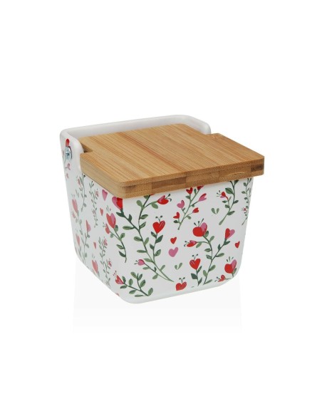 Salière avec couvercle Versa Lover Céramique 8,8 x 8,5 x 8,8 cm