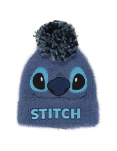 Chapeau Stitch Fluffy Pom Beanie