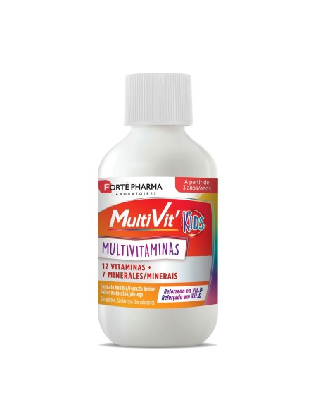 Multi-vitamines Forté Pharma Multivit Kids Pêche 150 ml