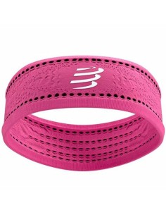 Bandeau de Sport pour la Tête Compressport Thin On/Off Rose Fuchsia